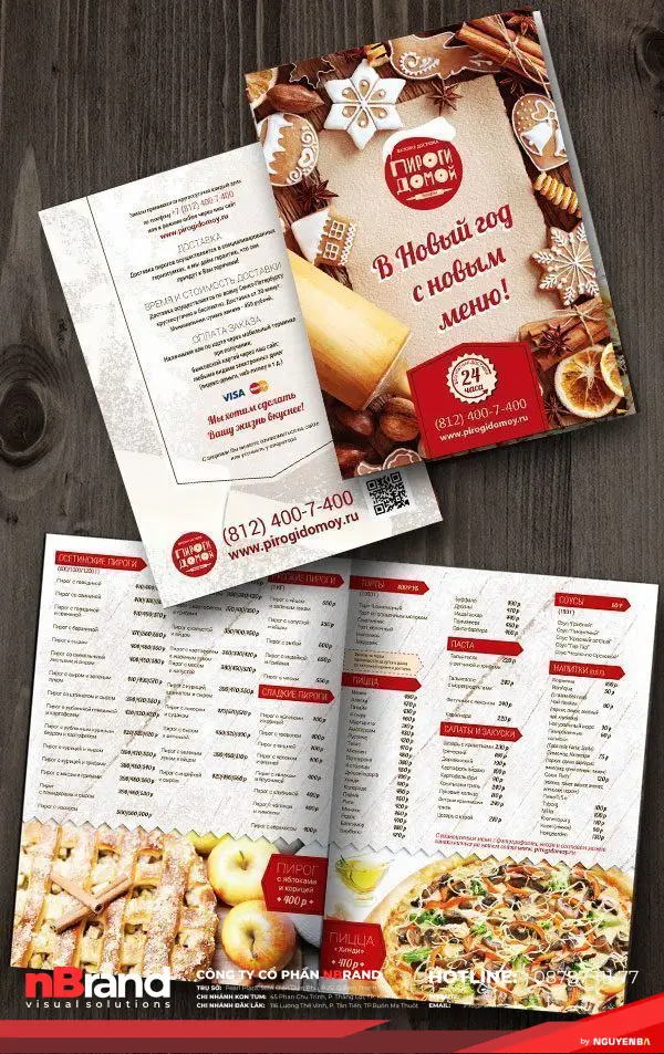20 mẫu thiết kế thực đơn nhà hàng cực kỳ ngon mắt 37 Menu dep