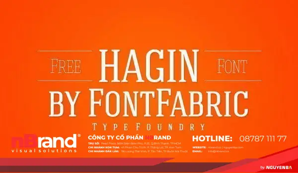 Xu hướng font chữ Serif hiện đại và phổ biến 15 phong serif