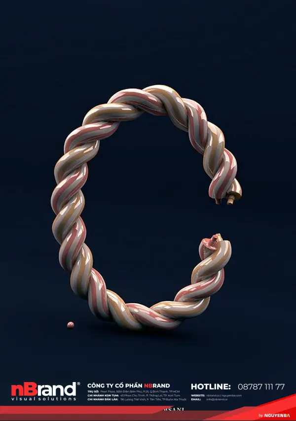 Bộ chữ cái 3D typography tuyệt đỉnh của Alexis Persani 11 bo-chu-cai-3d-typogtraphy-sang-tao-3