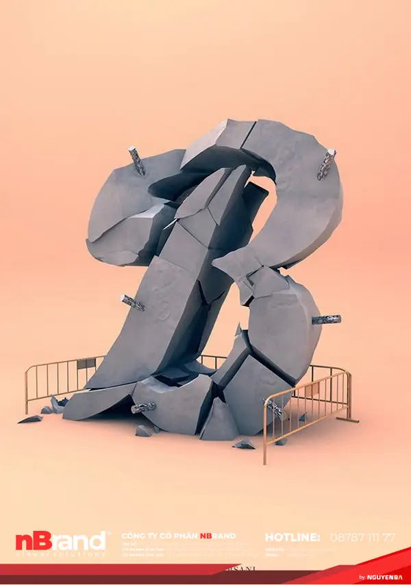Bộ chữ cái 3D typography tuyệt đỉnh của Alexis Persani 10 bo-chu-cai-3d-typogtraphy-sang-tao-2