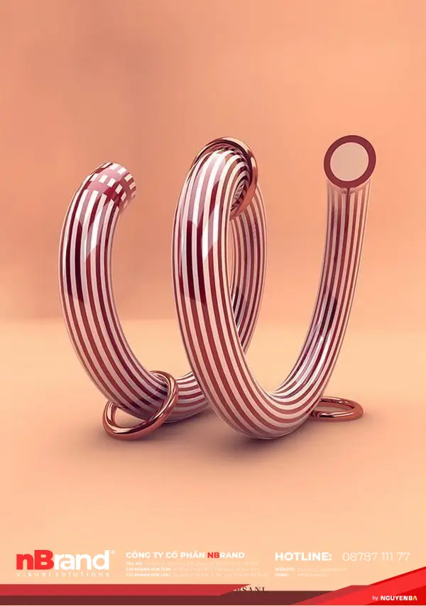 Bộ chữ cái 3D typography tuyệt đỉnh của Alexis Persani 31 bo-chu-cai-3d-typogtraphy-sang-tao-23