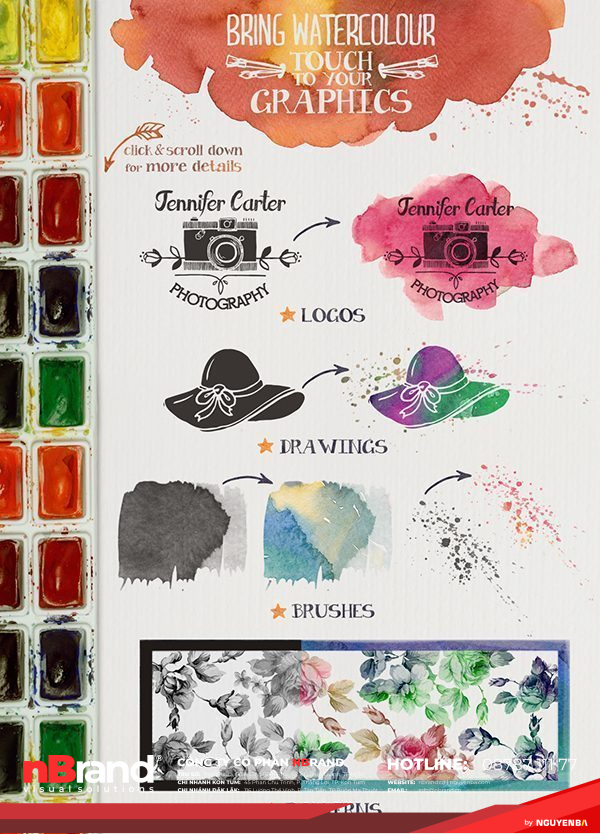 Chia sẻ bộ kit màu nước Aquarelle Designers Kit từ Creative Market 1679848095 982 Chia se bo kit mau nuoc Aquarelle Designers Kit tu