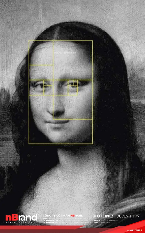 Phá vỡ Tỷ lệ vàng trong thiết kế 12 tỷ lệ vàng mona lisa