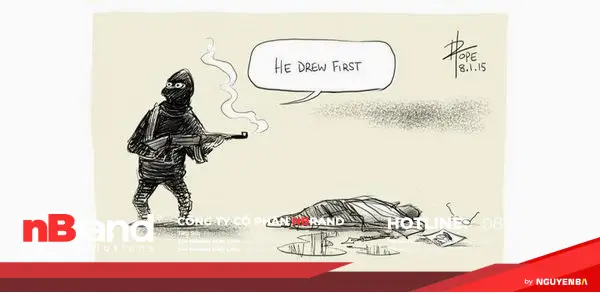 Thảm kịch khủng bố tòa soạn Charlie Hebdo qua tranh minh họa 16 charlie-hebdo-cartoon-response