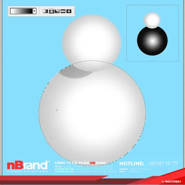 Tạo Người Tuyết và Bông Tuyết Lấp Lánh trong Photoshop 4 Tạo Người Tuyết và Bông Tuyết Lấp Lánh trong Photoshop