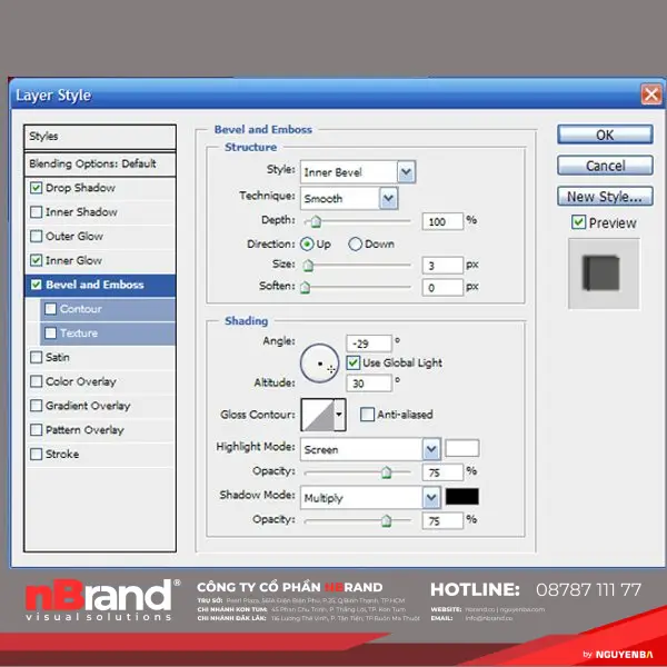 Tạo Người Tuyết và Bông Tuyết Lấp Lánh trong Photoshop 6b Tạo Người Tuyết và Bông Tuyết Lấp Lánh trong Photoshop