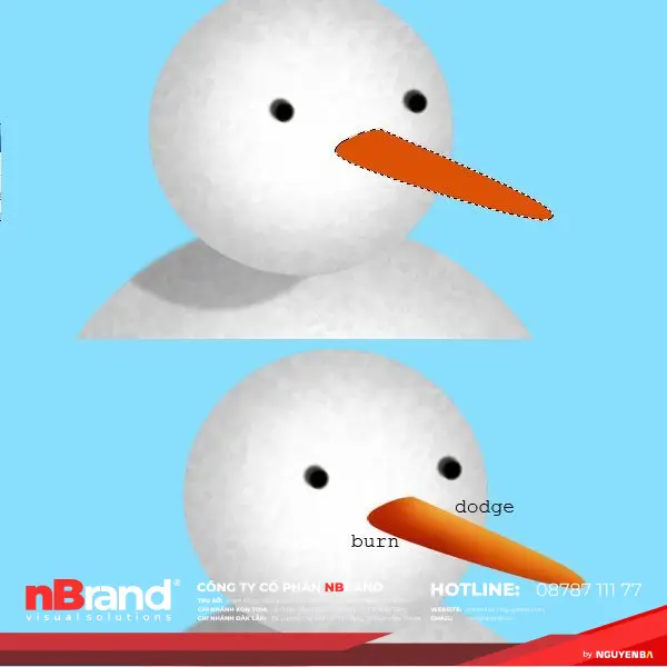 Tạo Người Tuyết và Bông Tuyết Lấp Lánh trong Photoshop 7 Tạo Người Tuyết và Bông Tuyết Lấp Lánh trong Photoshop