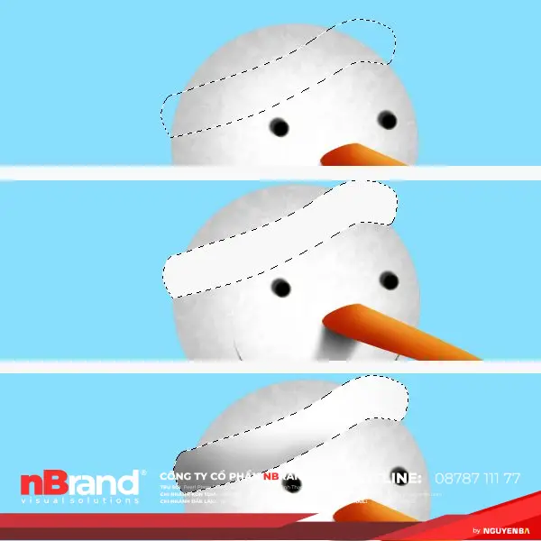 Tạo Người Tuyết và Bông Tuyết Lấp Lánh trong Photoshop 10 Tạo Người Tuyết và Bông Tuyết Lấp Lánh trong Photoshop