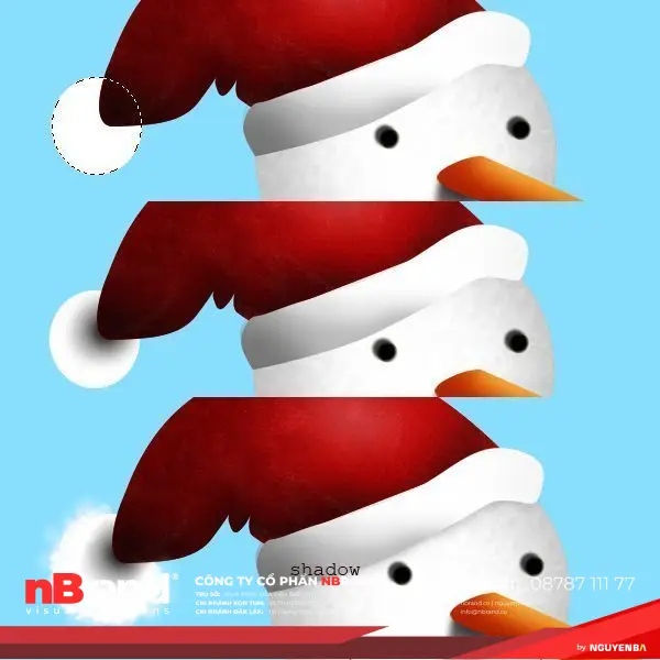Tạo Người Tuyết và Bông Tuyết Lấp Lánh trong Photoshop 14 Tạo Người Tuyết và Bông Tuyết Lấp Lánh trong Photoshop