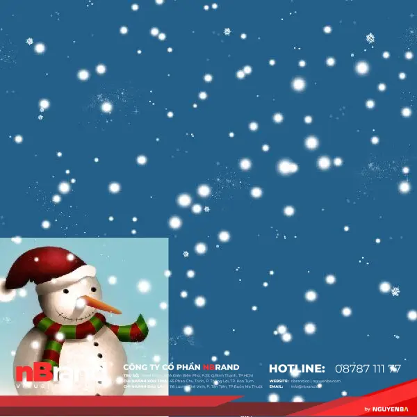 Tạo Người Tuyết và Bông Tuyết Lấp Lánh trong Photoshop 18 Tạo Người Tuyết và Bông Tuyết Lấp Lánh trong Photoshop