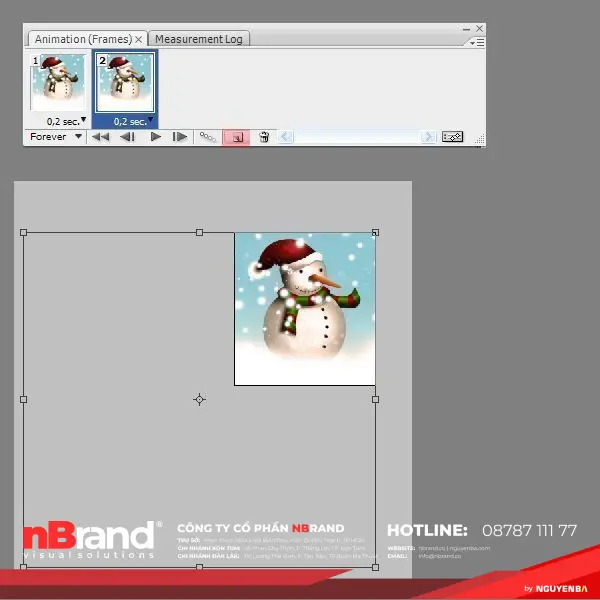 Tạo Người Tuyết và Bông Tuyết Lấp Lánh trong Photoshop 22 Tạo Người Tuyết và Bông Tuyết Lấp Lánh trong Photoshop