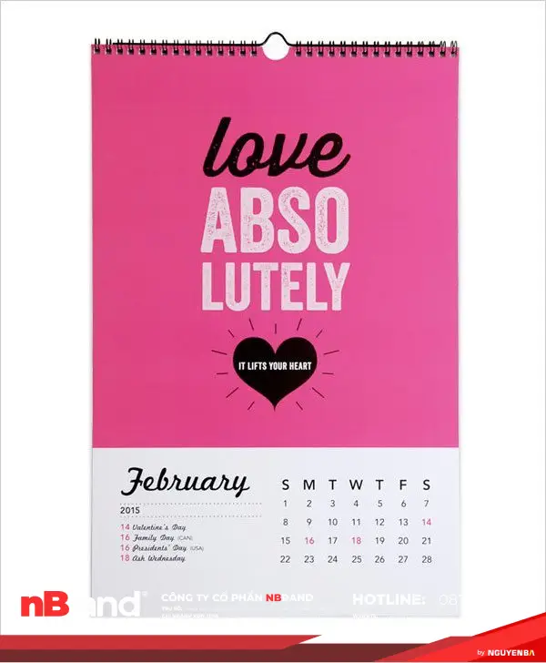 14 ý tưởng tưởng tuyệt đẹp cho lịch năm mới 2015 14 calendar 2015