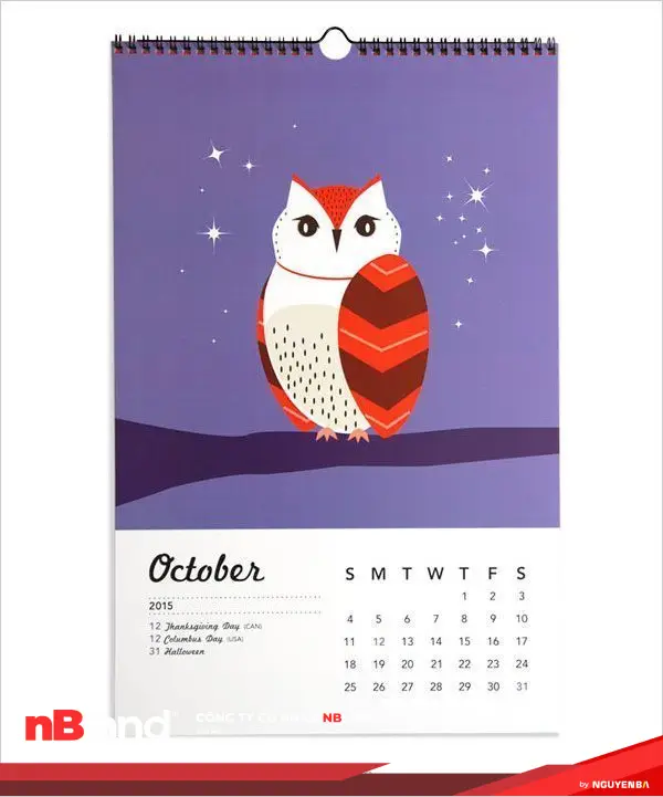 14 ý tưởng tưởng tuyệt đẹp cho lịch năm mới 2015 13 calendar 2015