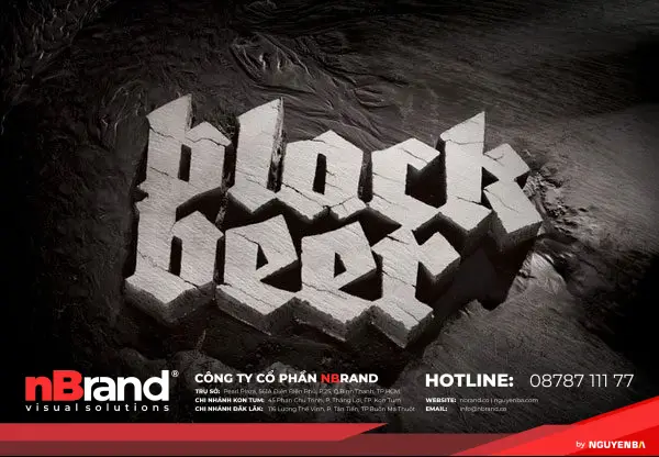Hiệu quả không ngờ khi 3D hóa tác phẩm Typography 19 3D typography