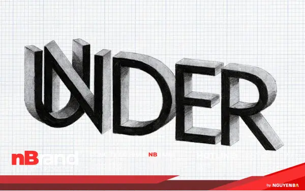 Hiệu quả không ngờ khi 3D hóa tác phẩm Typography 31 3d typography