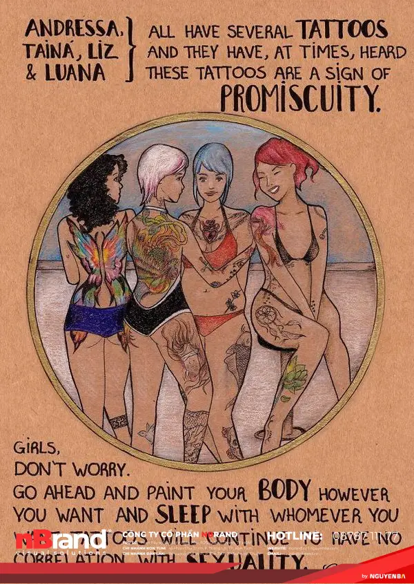 Minh họa chống phân biệt giới của Carol Rossetti 11 binh dang gioi