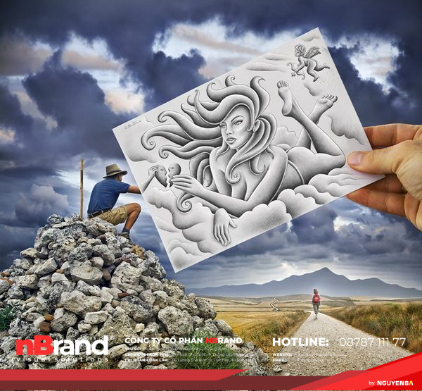 Pencil and Camera created by Ben Heine