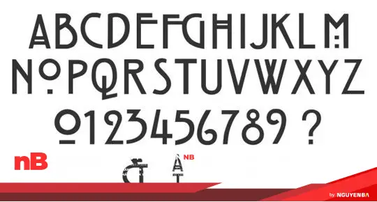 30 font hoàn hảo cho phong cách thiết kế Vintage & Retro 13 bo-font-retro-vintage-dep-05