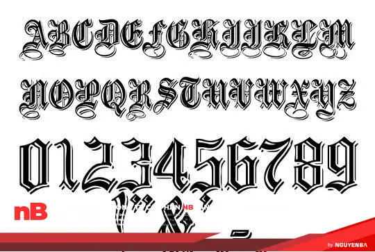 30 font hoàn hảo cho phong cách thiết kế Vintage & Retro 11 bo-font-retro-vintage-dep-03