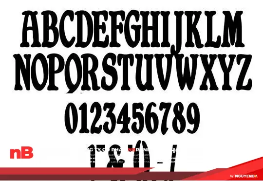30 font hoàn hảo cho phong cách thiết kế Vintage & Retro 14 bo-font-retro-vintage-dep-06