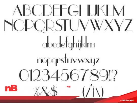 30 font hoàn hảo cho phong cách thiết kế Vintage & Retro 28 bo-font-retro-vintage-dep-20