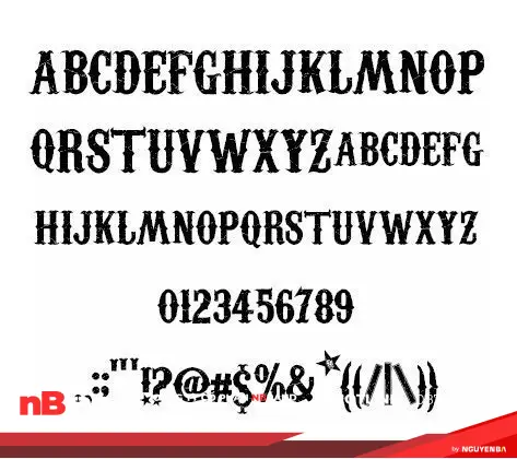 30 font hoàn hảo cho phong cách thiết kế Vintage & Retro 26 bo-font-retro-vintage-dep-18