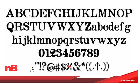 30 font hoàn hảo cho phong cách thiết kế Vintage & Retro 25 bo-font-retro-vintage-dep-17
