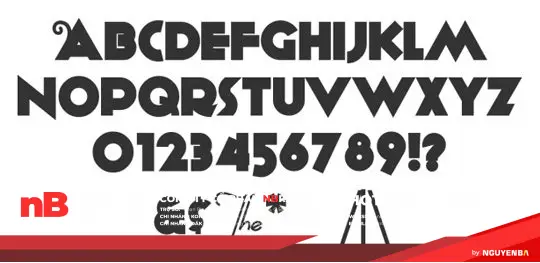 30 font hoàn hảo cho phong cách thiết kế Vintage & Retro 35 bo-font-retro-vintage-dep-27