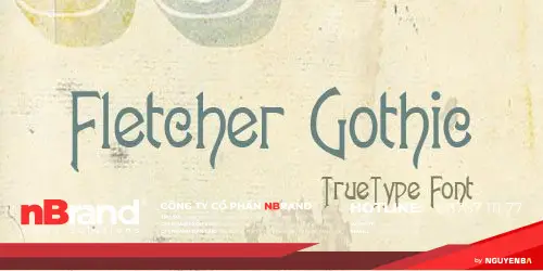 40 font chữ vintage dành cho những thiết kế cổ điển 21 Vintage-Font-designs.vn-13