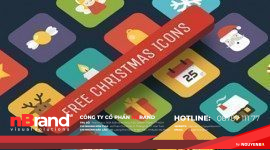 Bộ icon Christmas dễ thương dành cho các thiết kế đồ họa (Free Download) anhdaidien1 7004