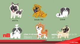 Bộ poster minh họa hơn 200 giống chó cực dễ thương của Lili Chin 9 Bộ poster minh họa hơn 200 giống chó cực dễ thương của Lili Chin anhdaidien1 7040