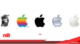 Lịch sử thiết kế logo của 10 hãng công nghệ hàng đầu thế giới apple logo evolution1