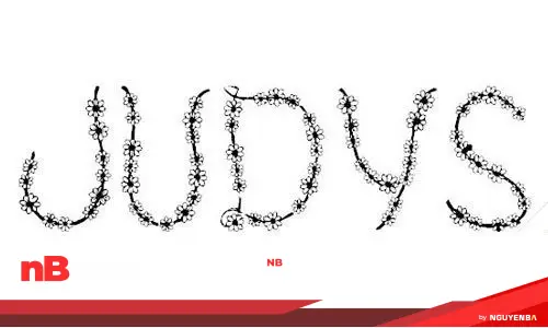 30 font chữ hoa dành cho những thiết kế đáng yêu 13 flower-font-05