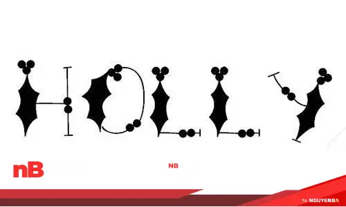 30 font chữ hoa dành cho những thiết kế đáng yêu 12 flower-font-04