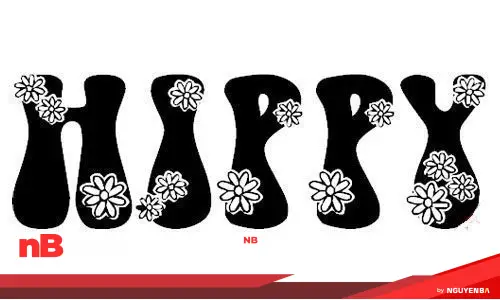 30 font chữ hoa dành cho những thiết kế đáng yêu 35 flower-font-27