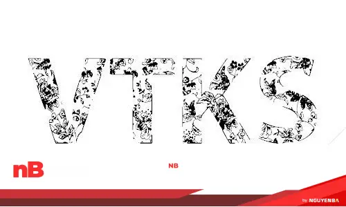 30 font chữ hoa dành cho những thiết kế đáng yêu 18 flower-font-10