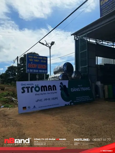 Hệ thống bảng hiệu đại lý STROMAN tại khu vực Gia Lai 14 Hệ thống bảng hiệu đại lý STROMAN tại khu vực Gia Lai 1I25GEH03 B0FOMR