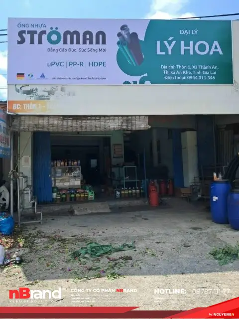 Hệ thống bảng hiệu đại lý STROMAN tại khu vực Gia Lai 15 Hệ thống bảng hiệu đại lý STROMAN tại khu vực Gia Lai 1I2ANVDTP B0FOMR