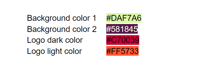 Cách tạo menu nhà hàng colorcodes