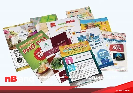 Lưu ý để thiết kế và in tờ rơi đẹp