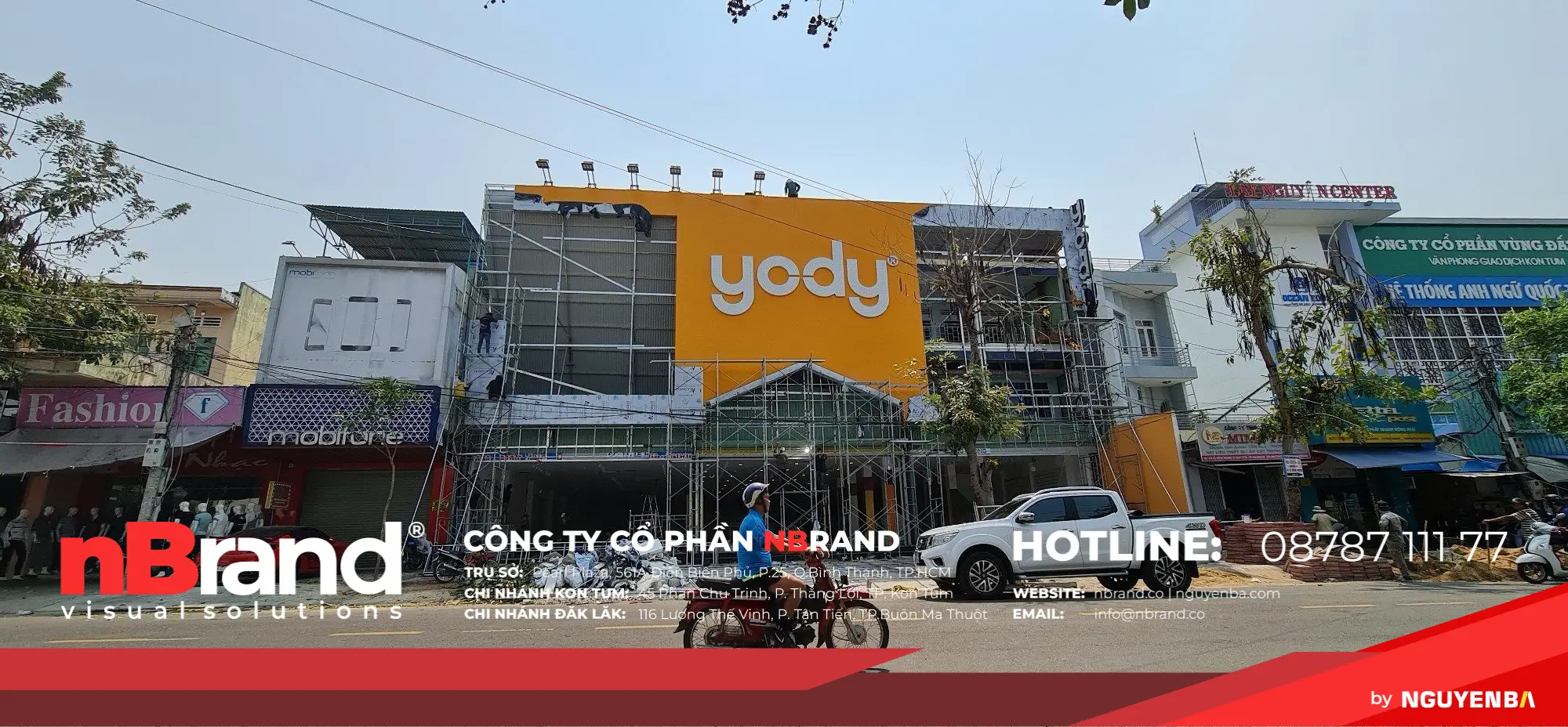 Trọn Gói Mặt Tiền Bảng Hiệu Alu, Chữ Nổi Nhôm/Inox Cho Cửa Hàng YODY Kon Tum 11 Trọn Gói Mặt Tiền Bảng Hiệu Alu, Chữ Nổi Nhôm/Inox Cho Cửa Hàng YODY Kon Tum 2022 06 26