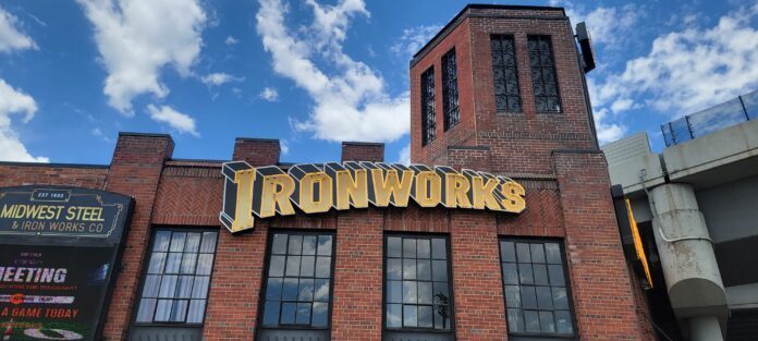 Ironworks sign