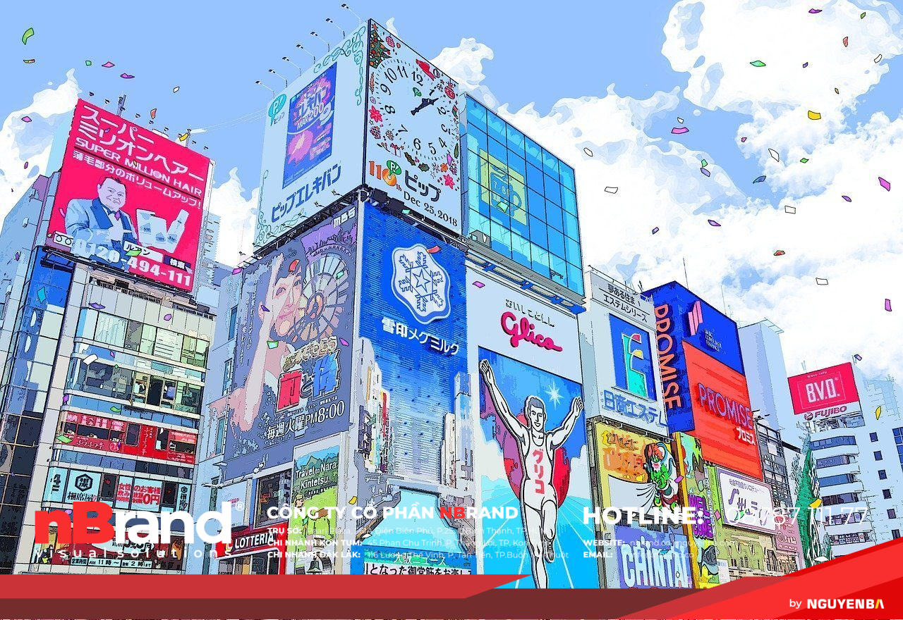 Các dịch vụ quảng cáo nổi bật tại Kon Tum 34 japan, osaka, city