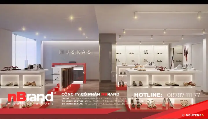 Thiết kế thi công trọn gói trang trí cửa hàng showroom tại Măng Đen Thiet ke thi cong noi that showroom 3
