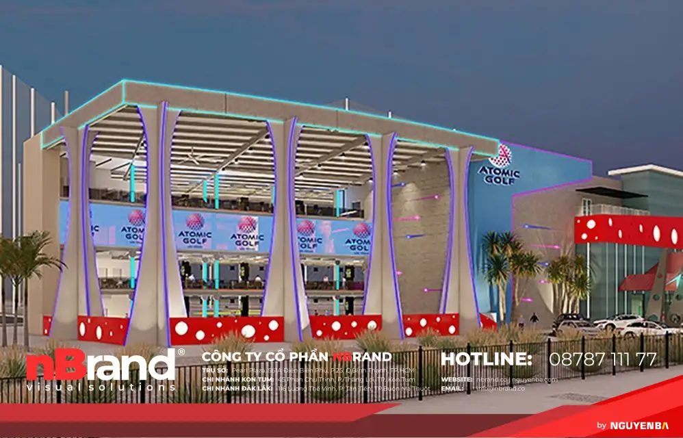 Màn hình kỹ thuật số tại New Las Vegas Atomic Golf 13 Màn hình kỹ thuật số tại New Las Vegas Atomic Golf atomic golf featured