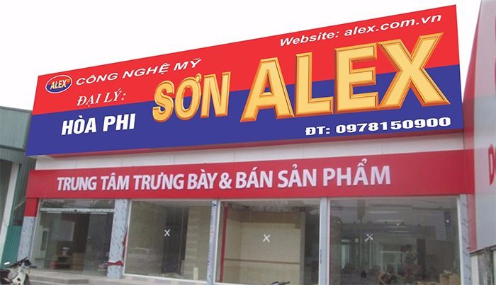 Tăng cường nhận diện thương hiệu với bảng hiệu hệ thống đại lý tại Kon Tum bang hieu dai ly son nuoc1 700x403 1