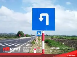 Biển báo giao thông phản quang 11 Thi công bảng báo giao thông phản quang tại Kon Tum