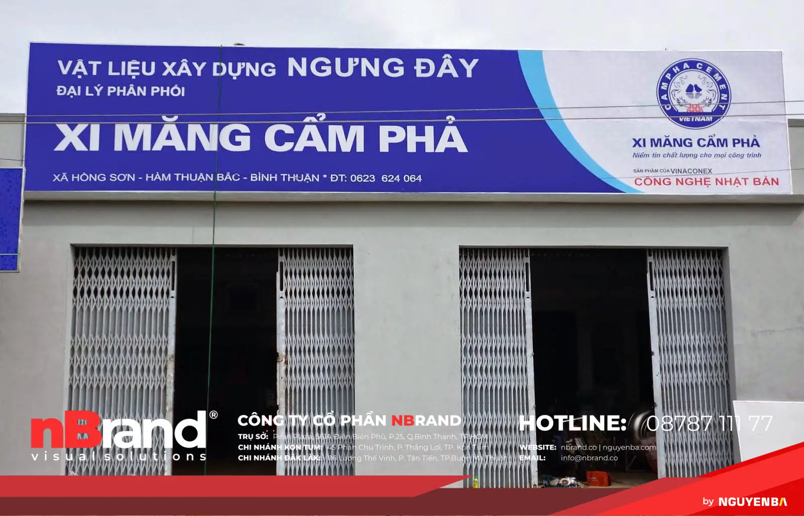 Tăng cường nhận diện thương hiệu với bảng hiệu hệ thống đại lý tại Kon Tum mica dan dacel 4