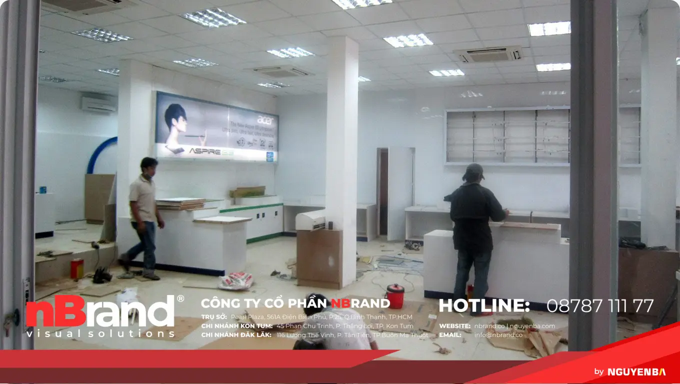 Thiết kế thi công trọn gói trang trí cửa hàng showroom tại Măng Đen 10 Thiết kế thi công trọn gói trang trí cửa hàng showroom tại Măng Đen thi cong noi that van phong tai Bac Ninh1