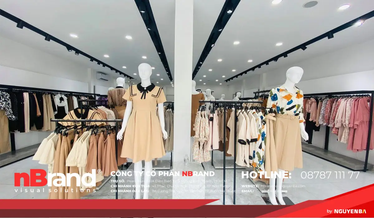 Thiết kế thi công trọn gói shop thời trang tại huyện Ngọc Hồi - Kon Tum 11 Thiết kế thi công trọn gói shop thời trang tại huyện Ngọc Hồi - Kon Tum thi cong showroom thoi trang chat a 1200x700 1